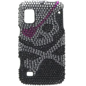 Dazzling Diamante SKULL Diamond Case for ZTE Warp N860